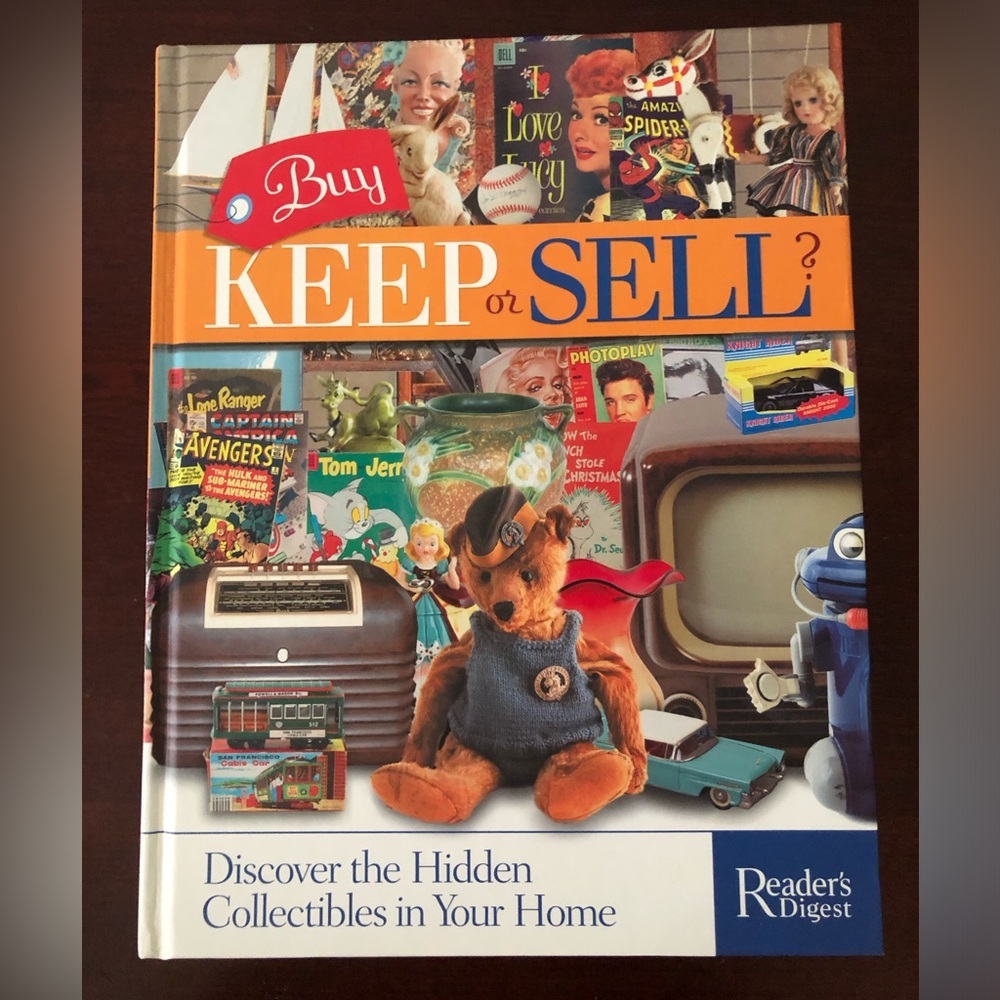 Readers Digest Buy Keep Or Sell? Collectibles Judith Miller Hardcover Book